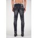 Jeans Dsquared2, IBRAHIMOVIC ICON JEANS, Skater jeans, Negru - S79LA0026S30503900 Jeans Dsquared2, IBRAHIMOVIC ICON JEANS, Skater jeans, Negru - S79LA0026S30503900