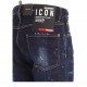 Jeans Dsquared2, IBRAHIMOVIC ICON JEANS, Dark Blue - S79LA0027S30664470