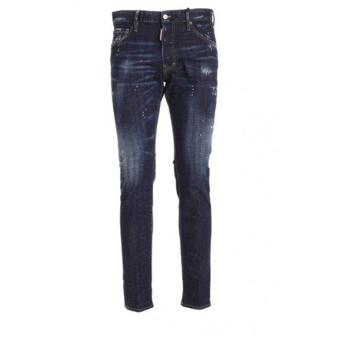 Jeans Dsquared2, IBRAHIMOVIC ICON JEANS, Dark Blue