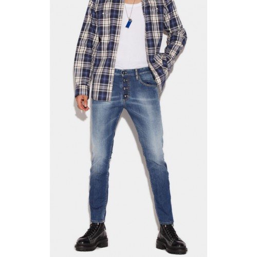 BLUGI  DSQUARED2, Icon Skater Blue