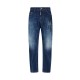 Jeans DSQUARED2, INDIGO BLUE DENIM STRAIGHT-LEG TROUSERS - S79LA0072S30309470 Jeans DSQUARED2, INDIGO BLUE DENIM STRAIGHT-LEG TROUSERS - S79LA0072S30309470
