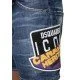 Pantaloni scurti DSQUARED2, Patch Canadian Heritage - S79MU0011S30342470 Pantaloni scurti DSQUARED2, Patch Canadian Heritage - S79MU0011S30342470