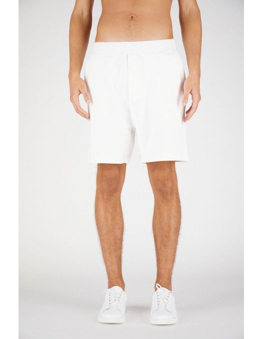Pantaloni Scurti DSQUARED2 , White, Imprimeu brand - S79MU0018S25042100