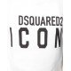 Tricou Dsquared2, Icon Frontal, WHITE S80GC0001100 -