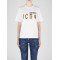 Tricou DSQUARED2, Sunset Print, White