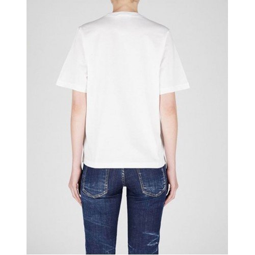 Tricou DSQUARED2, Sunset Print, White