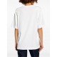 Tricou DSQUARED2, Icon New Generation, Loose Fit, White - S80GC0073D20033100