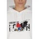 Hanorac Dsquared2, Imprimeu Colorat, White - S80GU0030S25042100 Hanorac Dsquared2, Imprimeu Colorat, White - S80GU0030S25042100