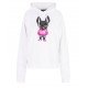 Bluza Dsquared2, Pink Dog Print, White - S80GU0077S25516100