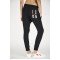 Pantaloni Dsquared2, Imprimeu ICON alb