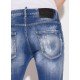 Blugi DSQUARED2, Skinny Dan Jeans, Insertie Forever Icon - S80LA0033S30342470