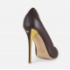 Pantofi ELISABETTA FRANCHI, cut-out detail, Brown - SA16L50EC644 Pantofi ELISABETTA FRANCHI, cut-out detail, Brown - SA16L50EC644