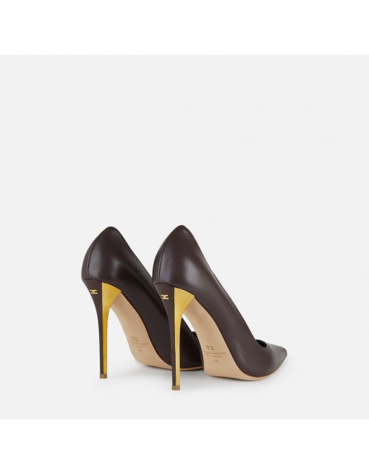 Pantofi ELISABETTA FRANCHI, cut-out detail, Brown - SA16L50EC644 Pantofi ELISABETTA FRANCHI, cut-out detail, Brown - SA16L50EC644