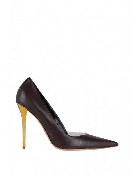 Pantofi ELISABETTA FRANCHI, cut-out detail, Brown - SA16L50EC644 Pantofi ELISABETTA FRANCHI, cut-out detail, Brown - SA16L50EC644