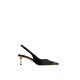 PANTOFI ELISABETTA FRANCHI, Sculpture Heel, Gold Details, Black - SA17L56E2110 PANTOFI ELISABETTA FRANCHI, Sculpture Heel, Gold Details, Black - SA17L56E2110