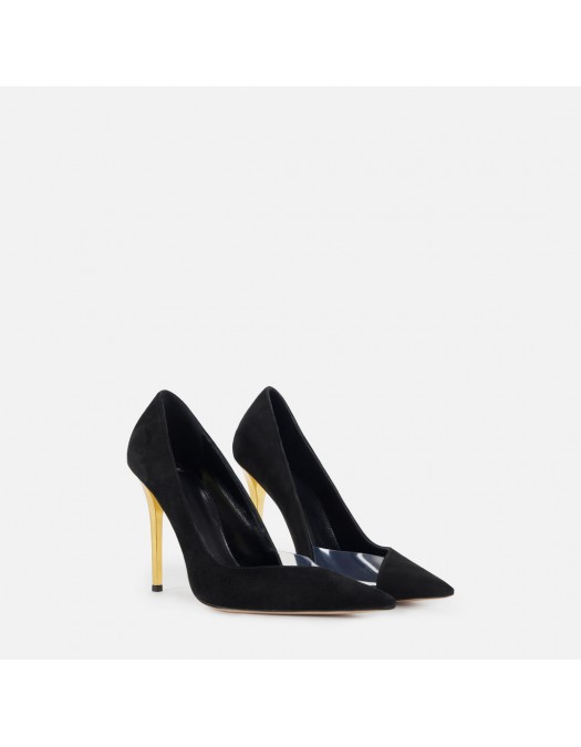 Pantofi ELISABETTA FRANCHI, cut-out detail, Negru - SA18L50EC110 Pantofi ELISABETTA FRANCHI, cut-out detail, Negru - SA18L50EC110