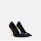 Pantofi ELISABETTA FRANCHI, cut-out detail, Negru - SA18L50EC110 Pantofi ELISABETTA FRANCHI, cut-out detail, Negru - SA18L50EC110