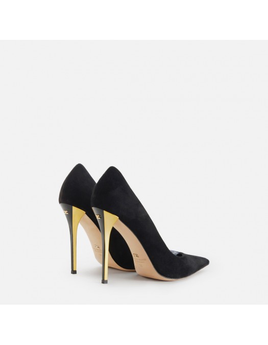Pantofi ELISABETTA FRANCHI, cut-out detail, Negru - SA18L50EC110 Pantofi ELISABETTA FRANCHI, cut-out detail, Negru - SA18L50EC110