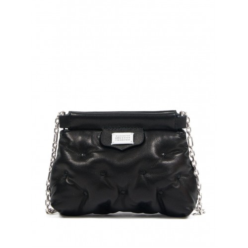 Geanta MAISON MARGIELA, Shoulder, Glam Slam Classique Baby, Black Geanta MAISON MARGIELA, Shoulder, Glam Slam Classique Baby, Black