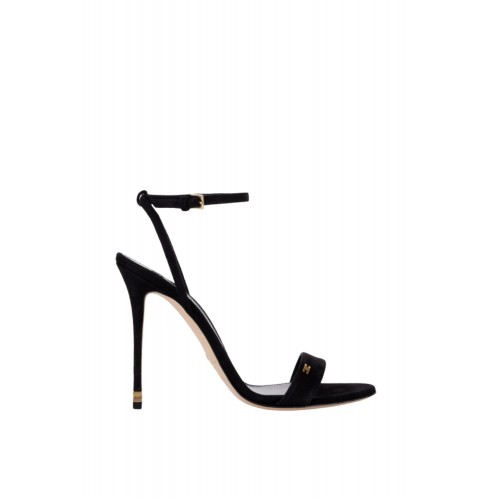 SANDALE ELISABETTA FRANCHI, cu ankle strap Étoile, Negru SANDALE ELISABETTA FRANCHI, cu ankle strap Étoile, Negru