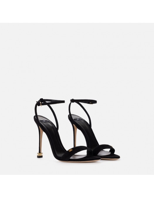 SANDALE ELISABETTA FRANCHI, cu ankle strap Étoile, Negru - SA20L30EC110 SANDALE ELISABETTA FRANCHI, cu ankle strap Étoile, Negru - SA20L30EC110