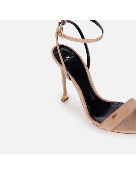 SANDALE ELISABETTA FRANCHI, cu ankle strap Étoile, Nude - SA20L30ECBI8 SANDALE ELISABETTA FRANCHI, cu ankle strap Étoile, Nude - SA20L30ECBI8