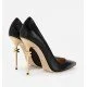 Pantofi ELISABETTA FRANCHI, Heel Monogram, Negru - SA39B20EC110 Pantofi ELISABETTA FRANCHI, Heel Monogram, Negru - SA39B20EC110