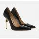 Pantofi ELISABETTA FRANCHI, Heel Monogram, Negru - SA39B20EC110 Pantofi ELISABETTA FRANCHI, Heel Monogram, Negru - SA39B20EC110