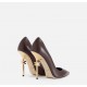Pantofi ELISABETTA FRANCHI, Fulltime pumps with logo heel - SA39B20EC644