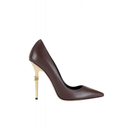 Pantofi ELISABETTA FRANCHI, Fulltime pumps with logo heel