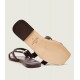 Papuci ELISABETTA FRANCHI, Flat nappa leather sandals, Maro - SA50L62E2644