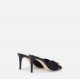 SANDALE ELISABETTA FRANCHI, Riviera suede mules, negru - SA70L50EC110 SANDALE ELISABETTA FRANCHI, Riviera suede mules, negru - SA70L50EC110