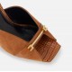 SANDALE ELISABETTA FRANCHI, Riviera suede mules, Maro - SA70L50EC600 SANDALE ELISABETTA FRANCHI, Riviera suede mules, Maro - SA70L50EC600