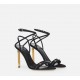 Pantofi ELISABETTA FRANCHI, Suede sandal with tassel - SA71L66E2110