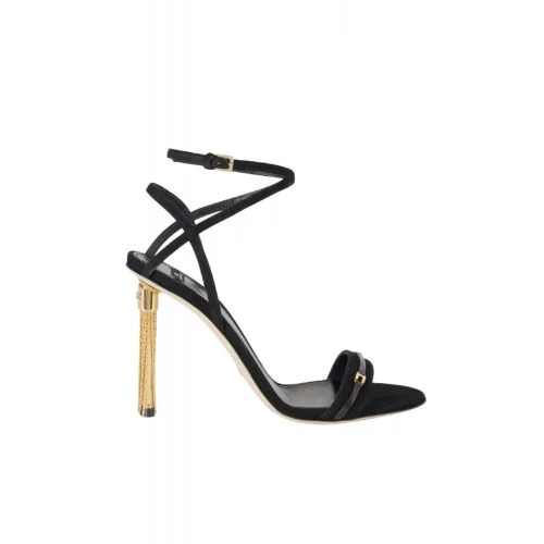 Pantofi ELISABETTA FRANCHI, Suede sandal with tassel