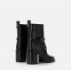 CIZME ELISABETTA FRANCHI, Scurte, Straps, Negru - SA85B56E2110 CIZME ELISABETTA FRANCHI, Scurte, Straps, Negru - SA85B56E2110