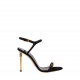 SANDALE ELISABETTA FRANCHI, Sculpted Heel, Black - SA89L56E2110 SANDALE ELISABETTA FRANCHI, Sculpted Heel, Black - SA89L56E2110