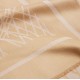 Esarfa ELISABETTA FRANCHI, Scarf with logo pattern, Light Beige - SC13F62E2470