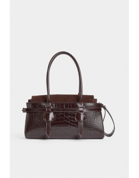 Geanta DSQUARED2, Twin Shoulder Bag, Brown - SDW0076015084325081