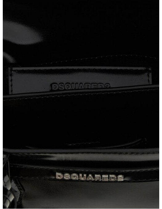 Geanta DSQUARED2, Twin Mini Handbag, Black - SDW0080025031072124