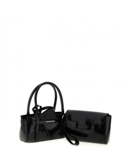 Geanta DSQUARED2, Twin Mini Handbag, Black - SDW0080025031072124