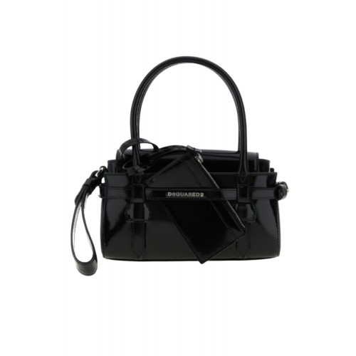 Geanta DSQUARED2, Twin Mini Handbag, Black