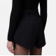 PANTALONI SCURTI ELISABETTA FRANCHI, Satin Details, Black - SH00451E2110 PANTALONI SCURTI ELISABETTA FRANCHI, Satin Details, Black - SH00451E2110