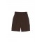 PANTALONI SCURTI ELISABETTA FRANCHI, Logo auriu, Slim Fit, Maro