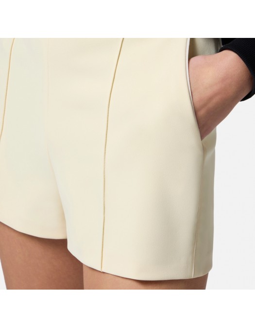 PANTALONI ELISABETTA FRANCHI, Contrasting Piping, Beige Butter - SH00851E2DL1 PANTALONI ELISABETTA FRANCHI, Contrasting Piping, Beige Butter - SH00851E2DL1