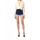 PANTALONI ELISABETTA FRANCHI, Scallop Edge Crepe, Dark Blue - SH00952E2DN9 PANTALONI ELISABETTA FRANCHI, Scallop Edge Crepe, Dark Blue - SH00952E2DN9