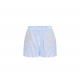 PANTALONI SCURTI ELISABETTA FRANCHI, Poplin, Embroideries, Blue - SH01155E3068 PANTALONI SCURTI ELISABETTA FRANCHI, Poplin, Embroideries, Blue - SH01155E3068
