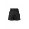 Pantaloni scurti ELISABETTA FRANCHI, Linen-blend shorts with straps, Negru