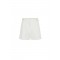 Pantaloni scurti ELISABETTA FRANCHI, Linen-blend shorts with straps, Alb