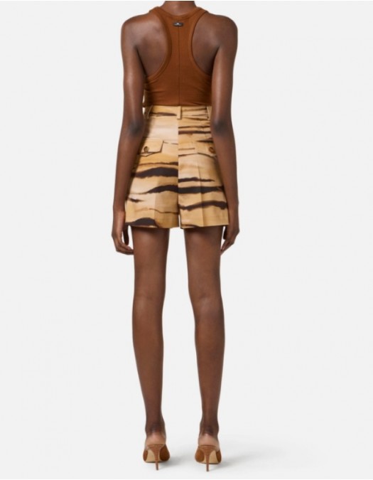 Pantaloni scurti ELISABETTA FRANCHI, DRILL SHORTS - SH01362E2470